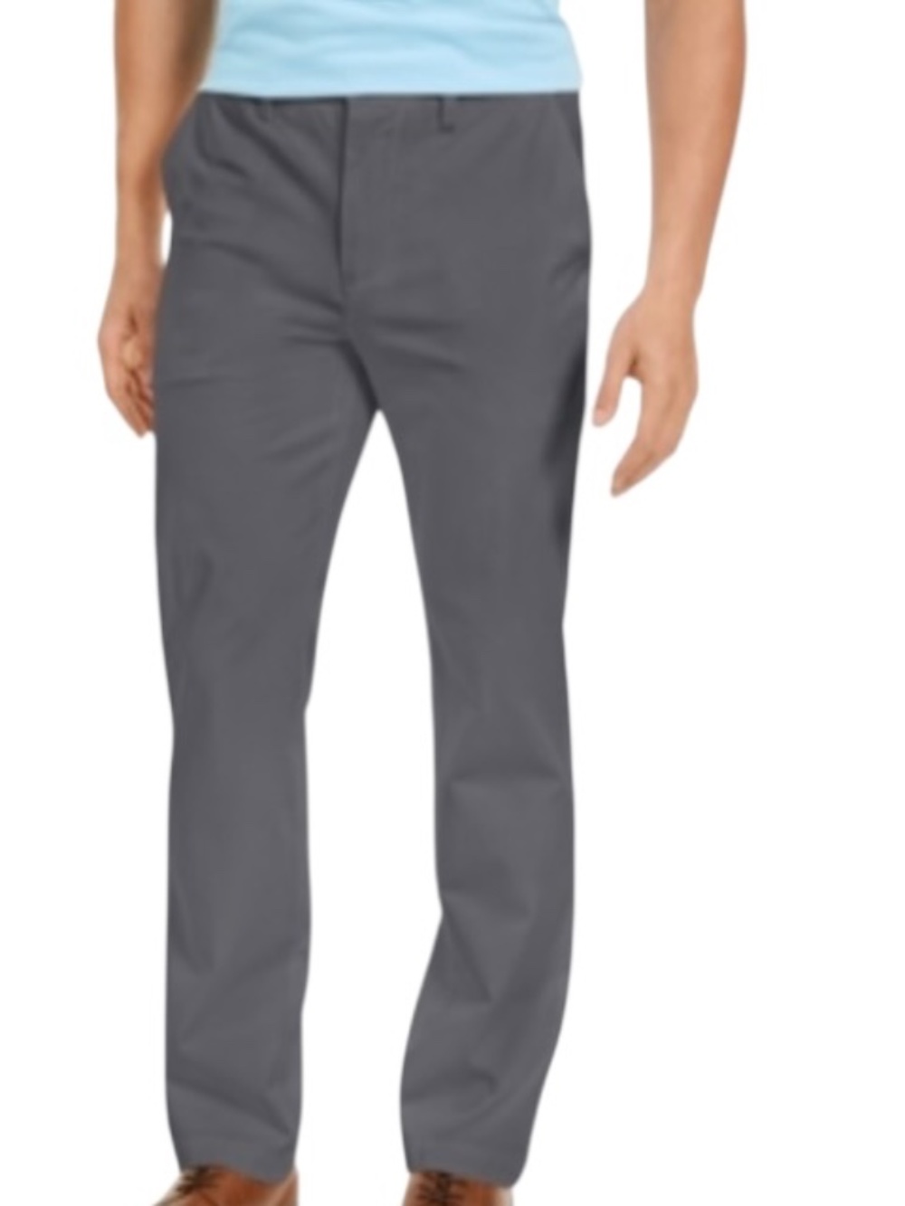 Club Room Men's Four-Way Stretch Pants, Shark Size 38x30 - NWT